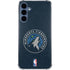 NBA Minnesota Timberwolves Distressed Galaxy A35 5G Clear Case
